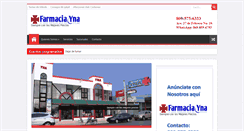 Desktop Screenshot of farmaciayna.com