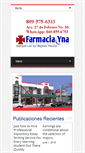 Mobile Screenshot of farmaciayna.com